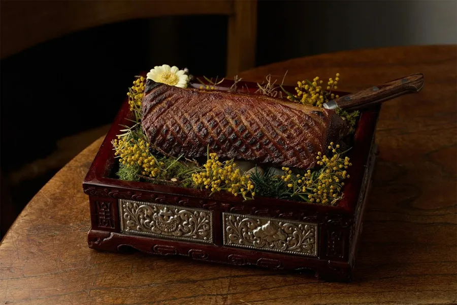 تزئین هنرمندانه ماهی