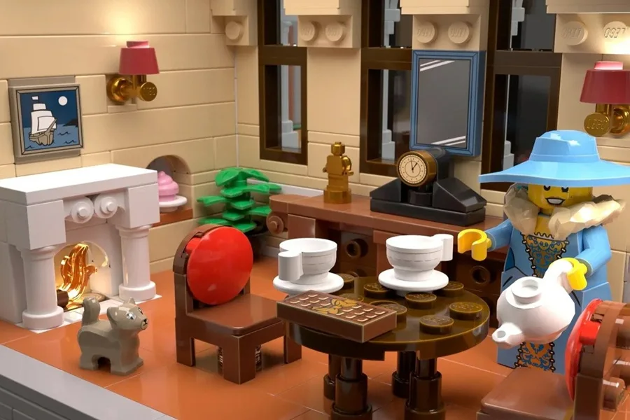 حال و هوای داخل یک خانه قرن بیستمی در لندن