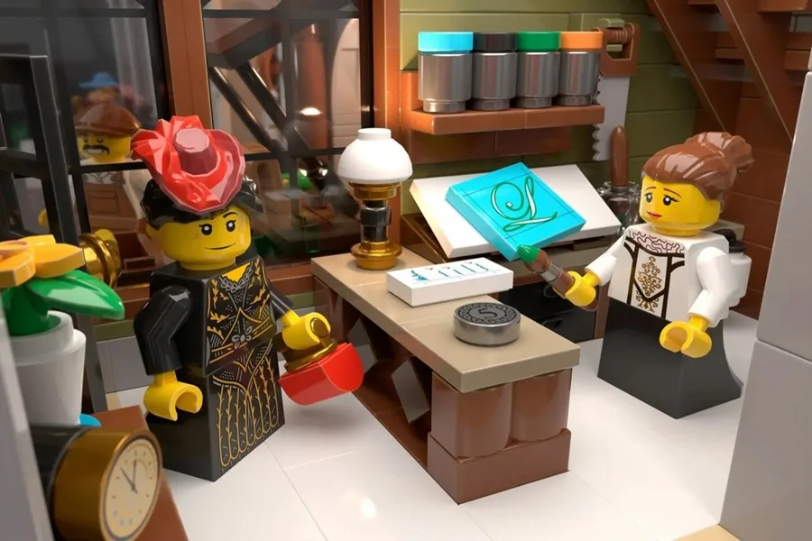 یک فروشگاه قدیمی قرن بیستمی در لندن