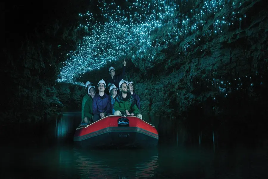 غار کرمهای شبتاب، نیوزیلند