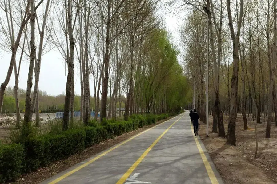 پارک جنگلی ناژوان در پاییز