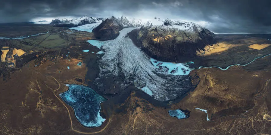 تصویر نفس‌گیر از منظره‌ای زیبا