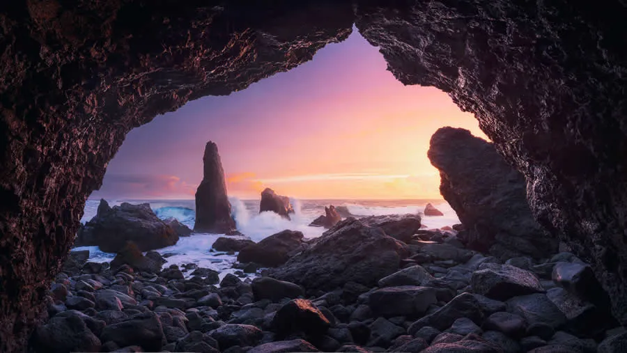 بوم رنگارنگ آسمان در دوربین جیانلوکا روبیناچی