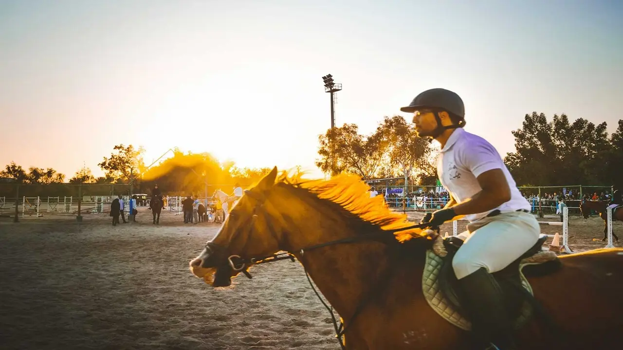 برگزاری مسابقات اسب‌سواری در کیش پس از 18 سال