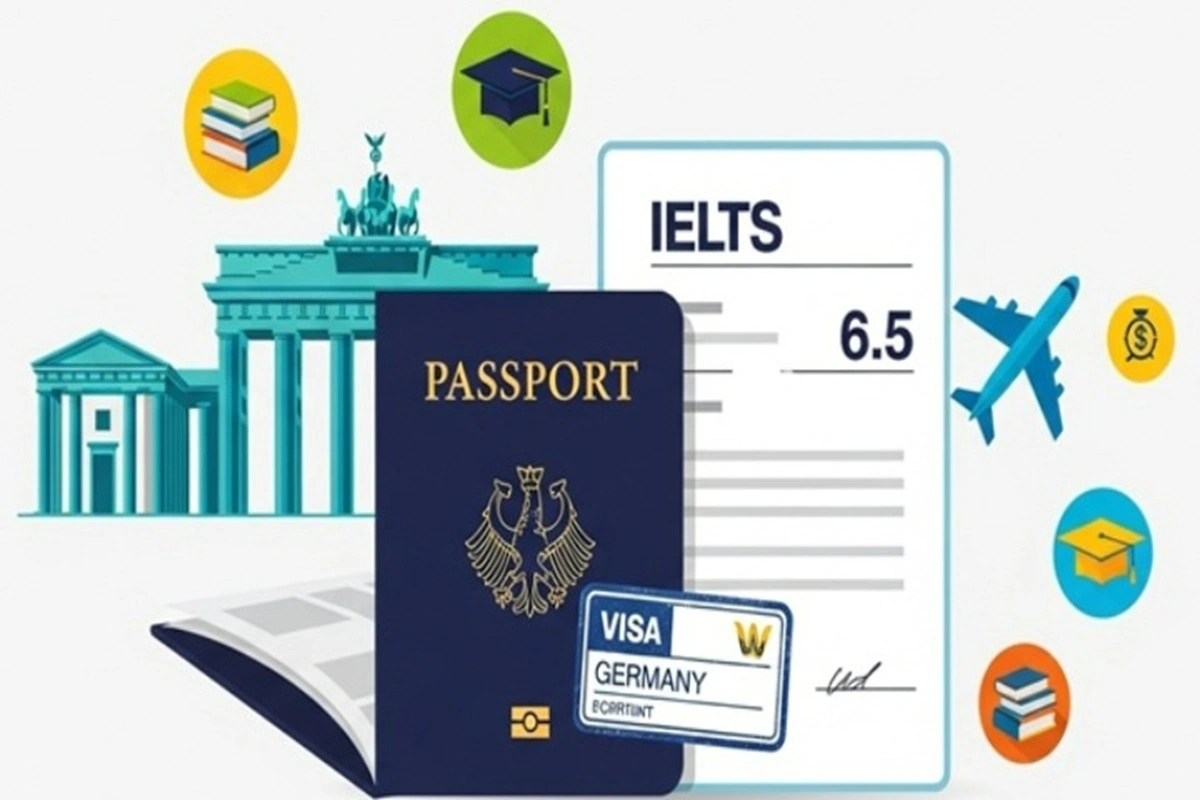 حداقل نمره آیلتس برای مهاجرت به آلمان