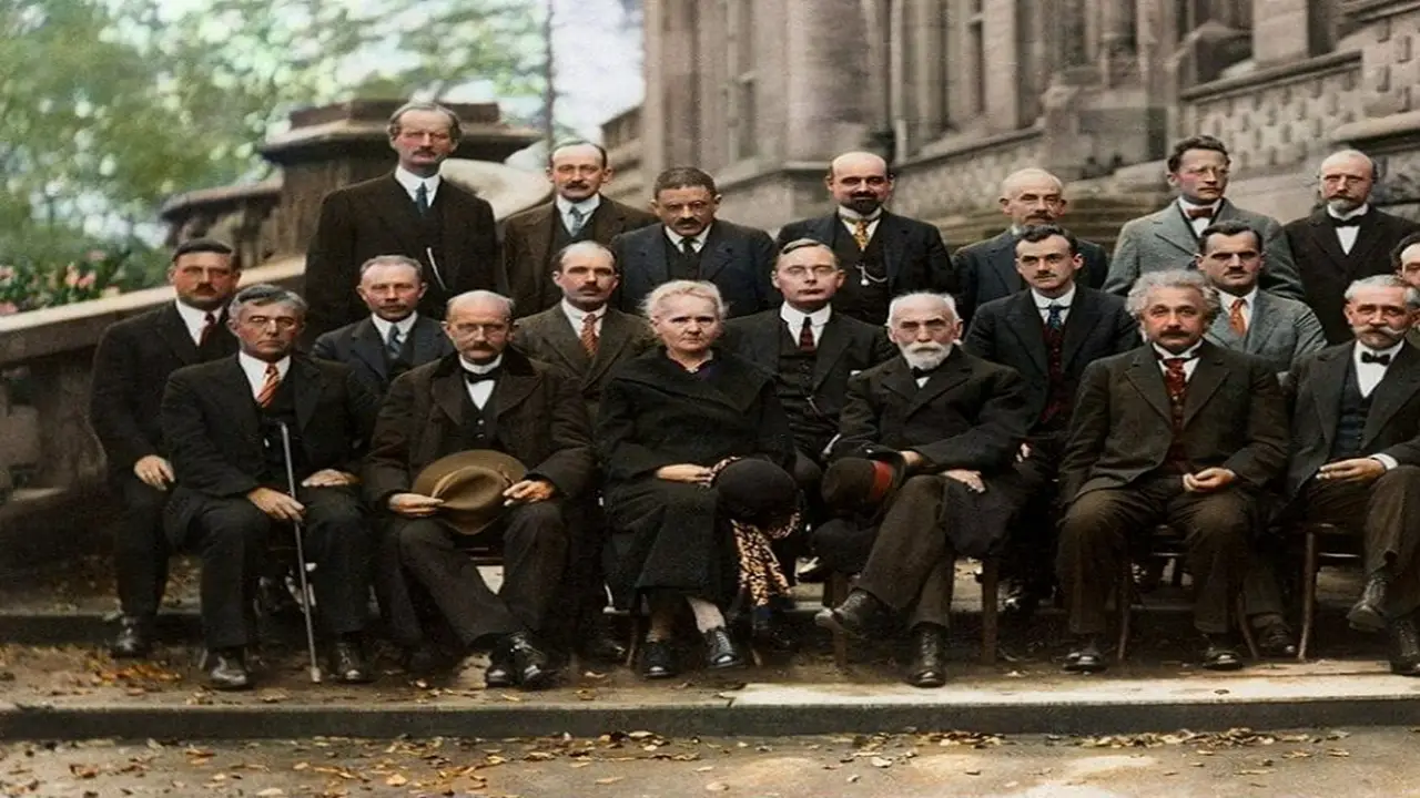 تصویری که بزرگترین دانشمندان تاریخ را نشان میدهد