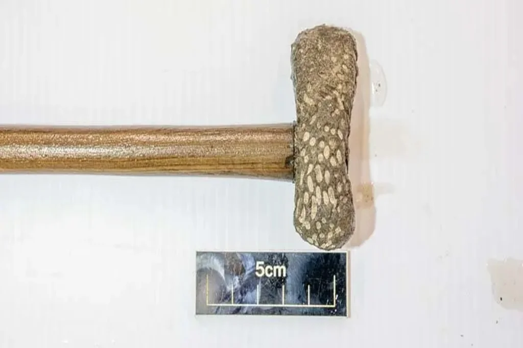 تبر کشفشده در تابوت 4000 ساله عصر برنز