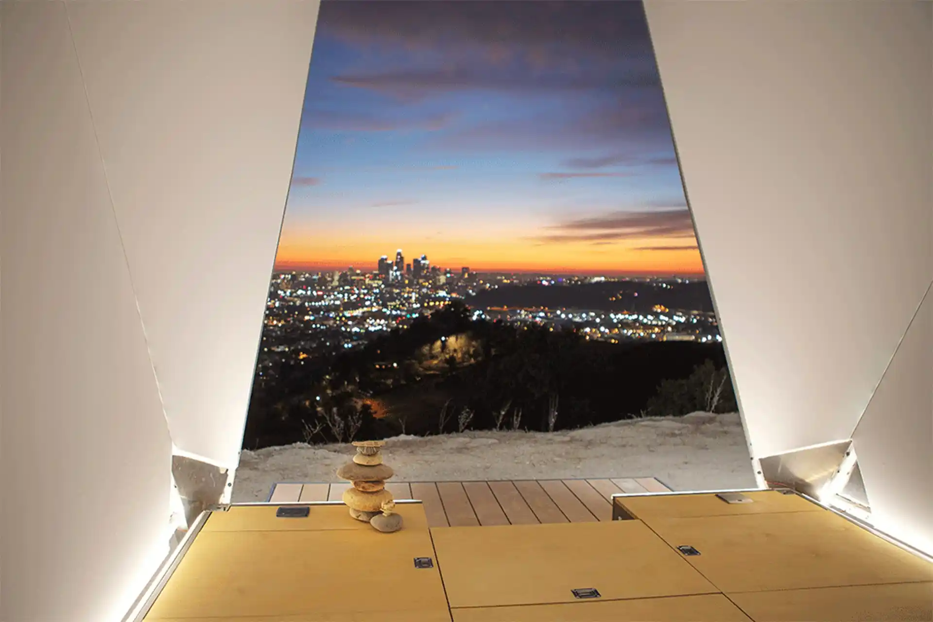 پنجره اقامتگاه پرتابل جاپ