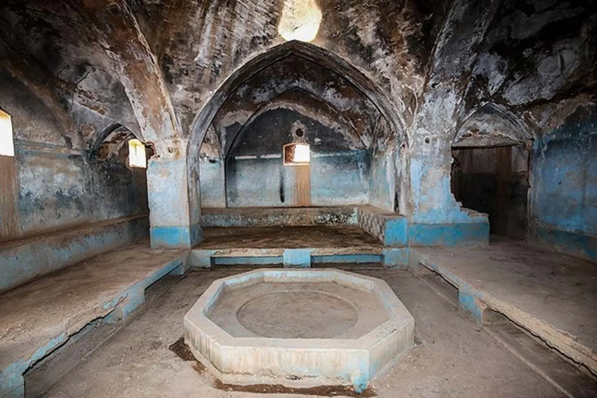 تاریخچه حمام نفت سفید اهواز