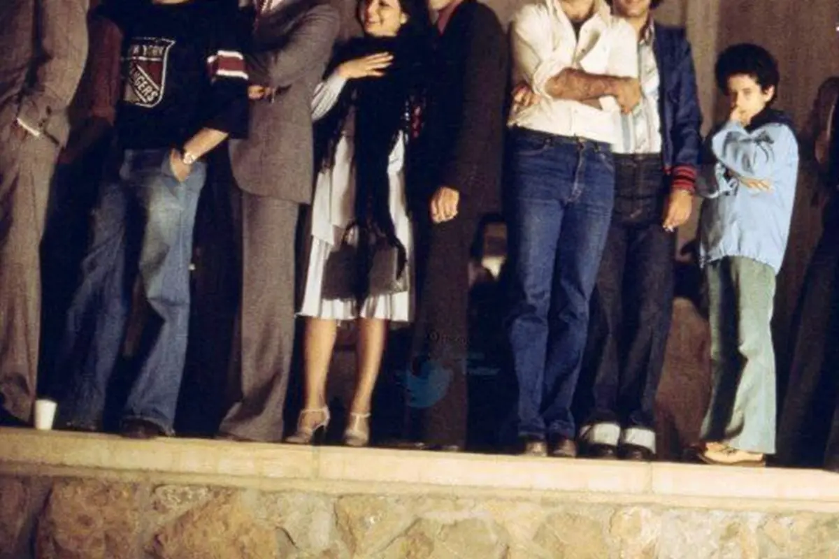 عکسی قدیمی از شب افتتاحیه موزه هنرهای معاصر ایران