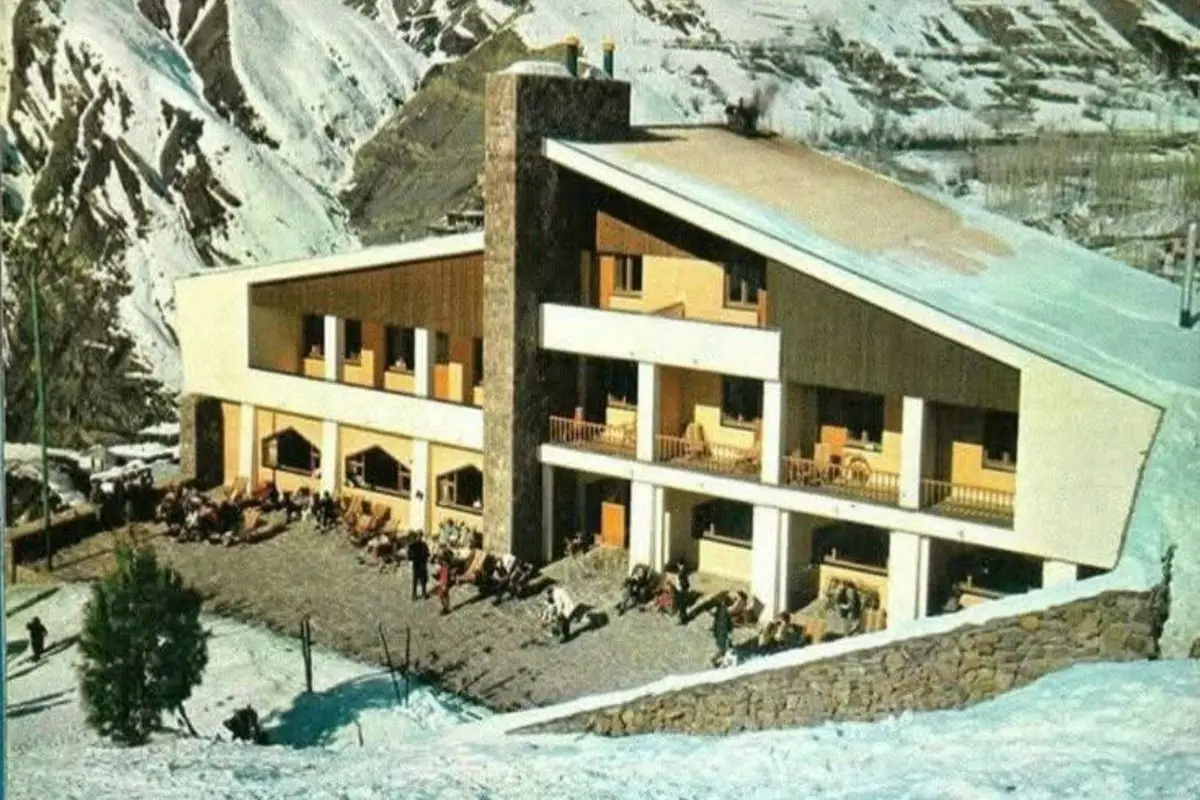 عکس پیست اسکی شمشک در سال 1339