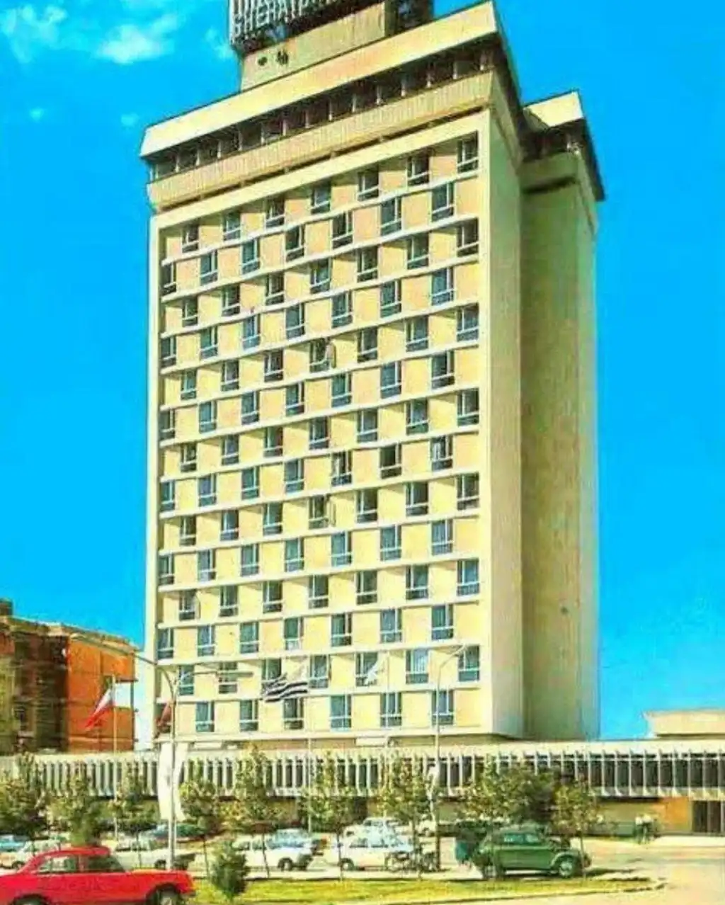 تصویری از هتل شرایتون تهران در دهه 1350