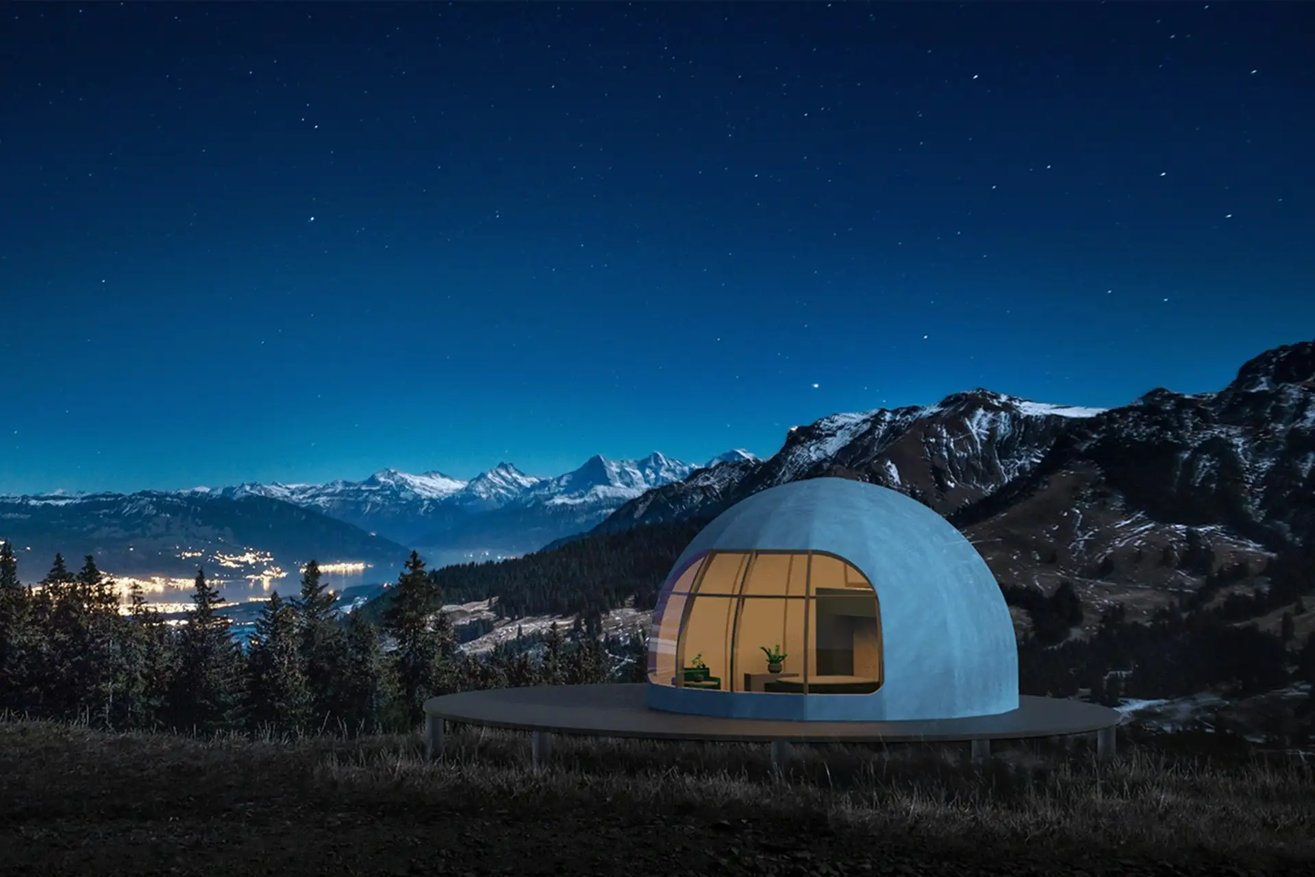 چادر اسفیراسکیپ؛ هتل 5 ستاره قابل حمل