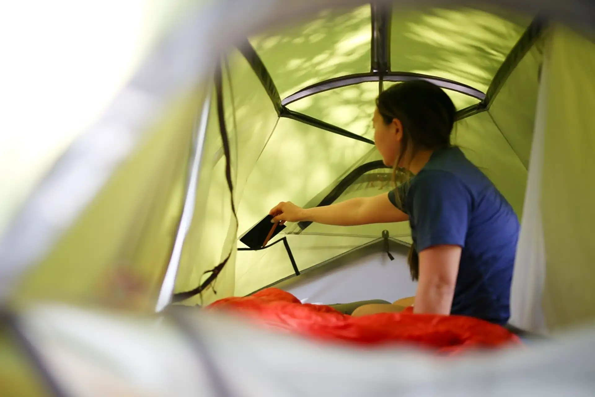 فضای داخلی چادر ساندا