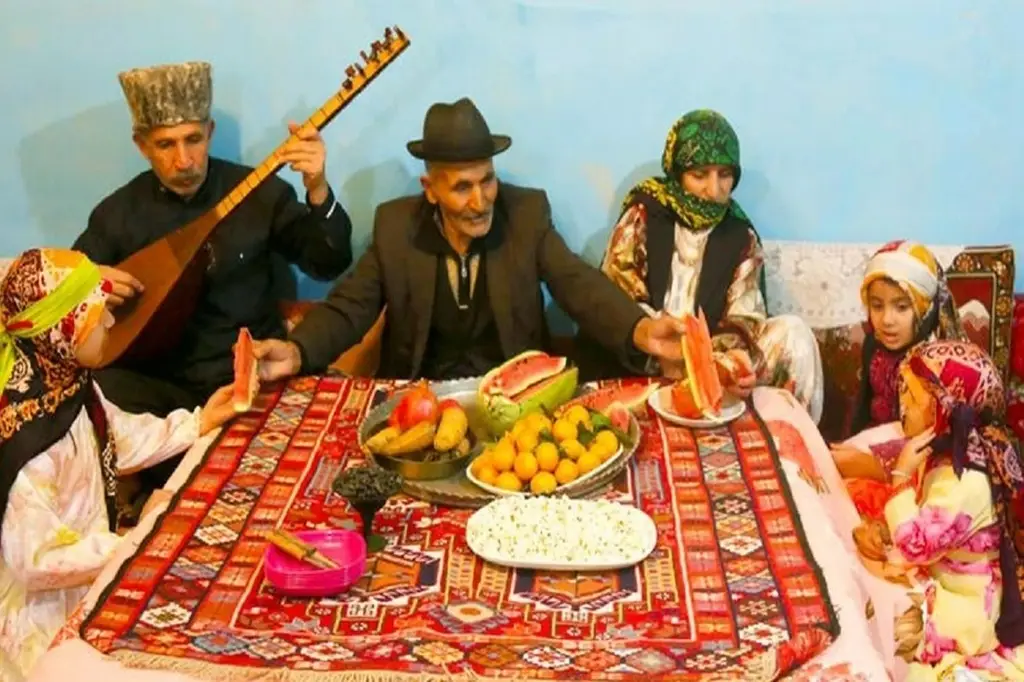 یلدا در آذربایجان