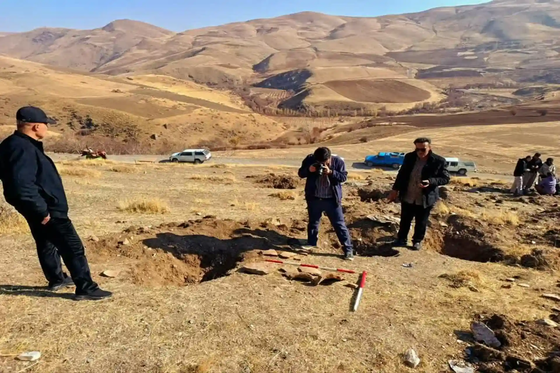 کشف گورستان تاریخی در مهاباد