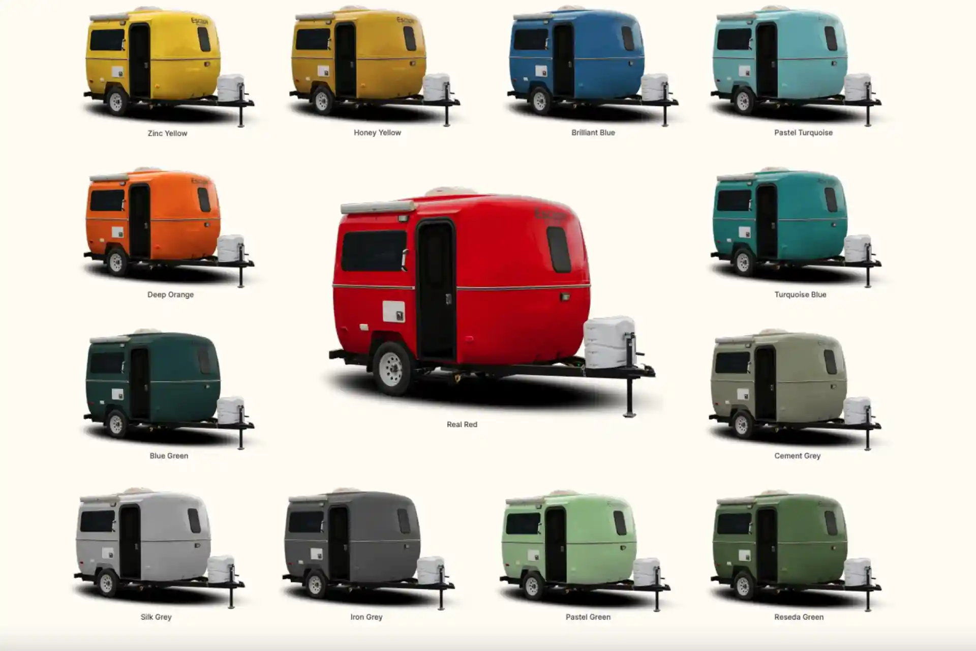 رنگ‌بندی کمپر E13