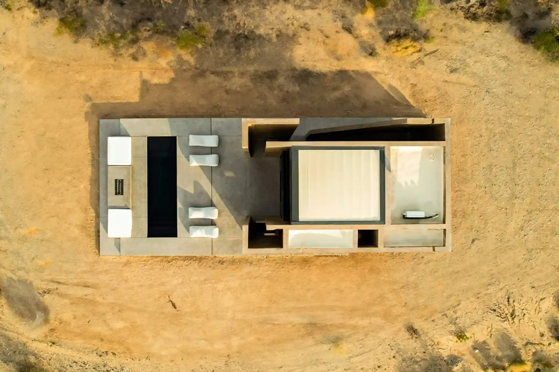 اقامتگاه فولی موهاوی از نمای بالا