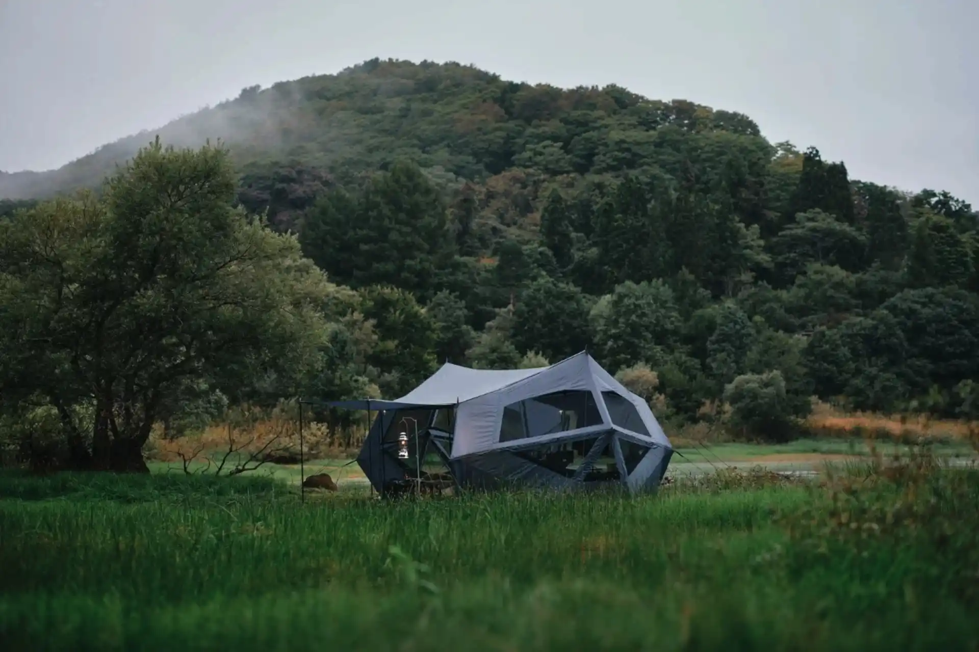 چادر گریهوس در دل طبیعت