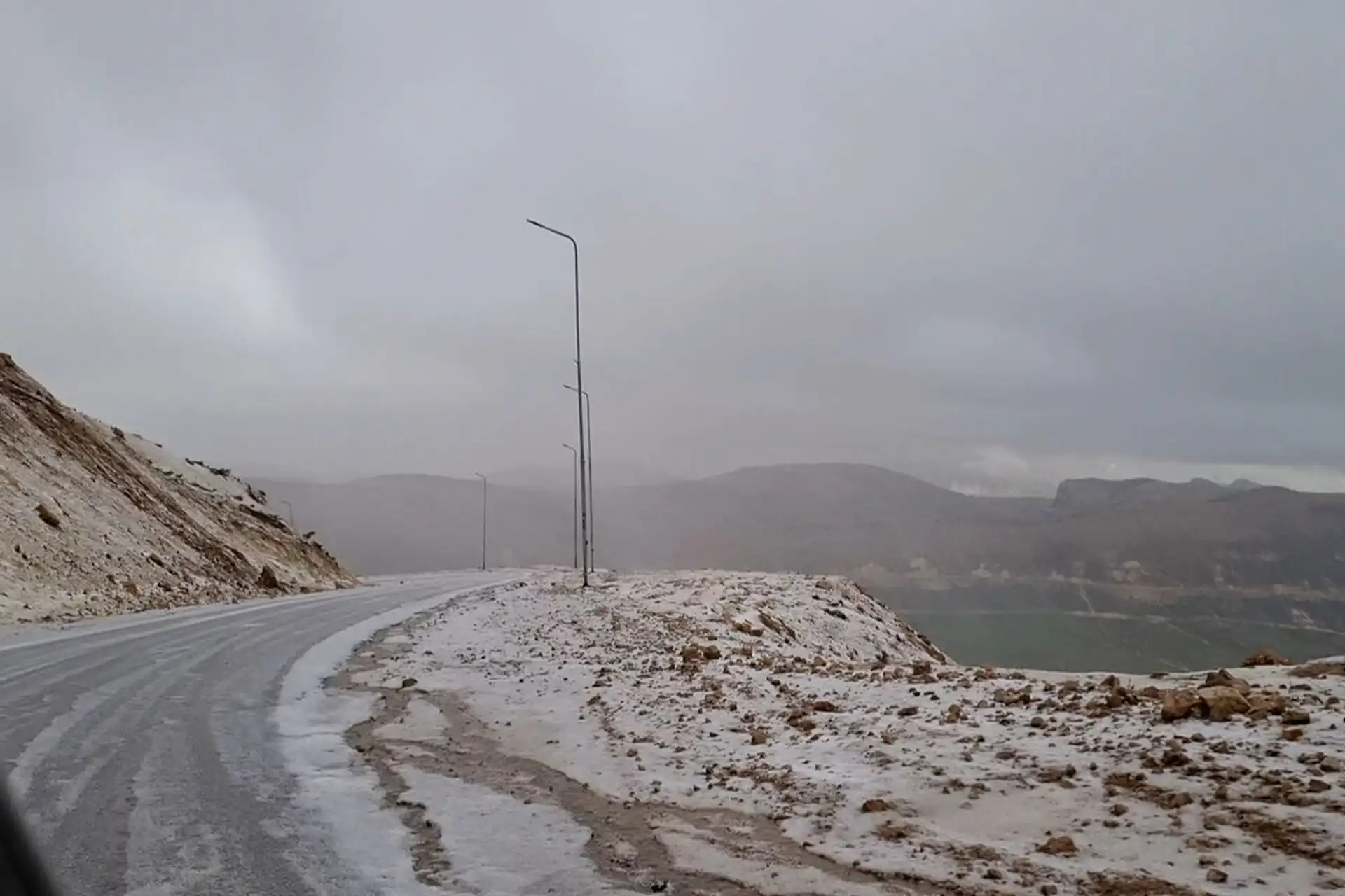 هشدار راهداری همدان نسبت به بارش برف