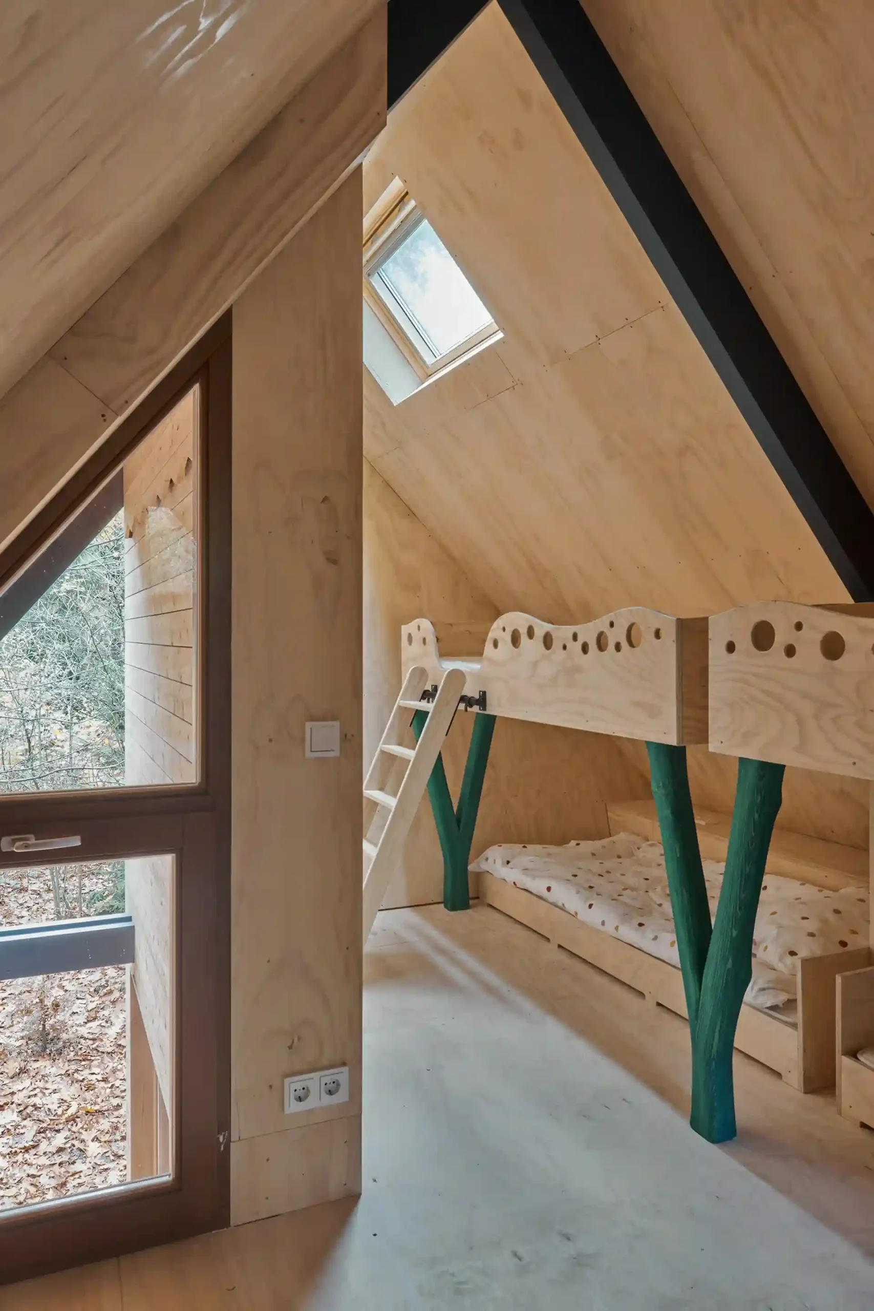 اتاق خواب کلبه پروژه هرپردین