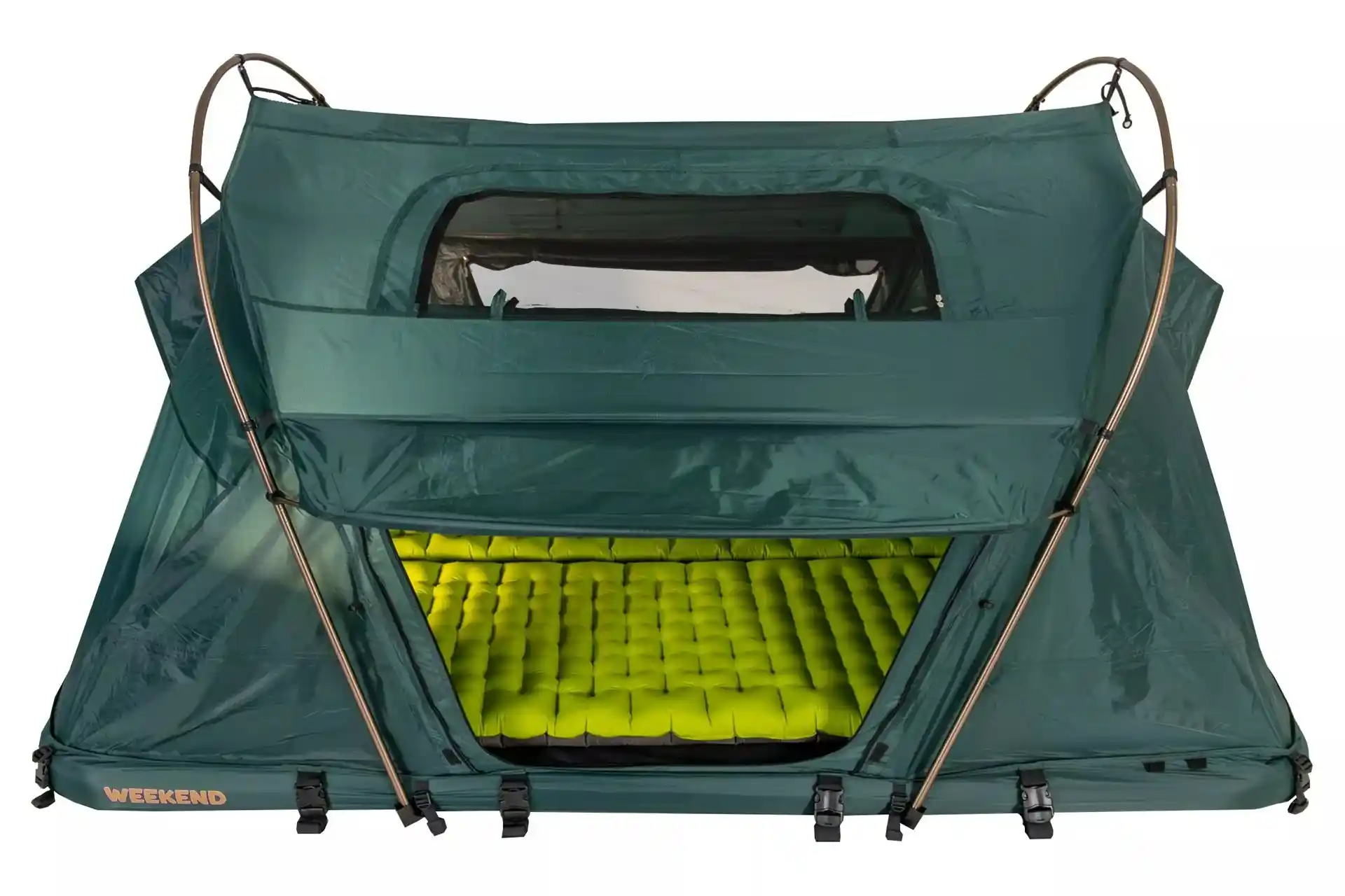 چادر ویکند در حالت بازشده