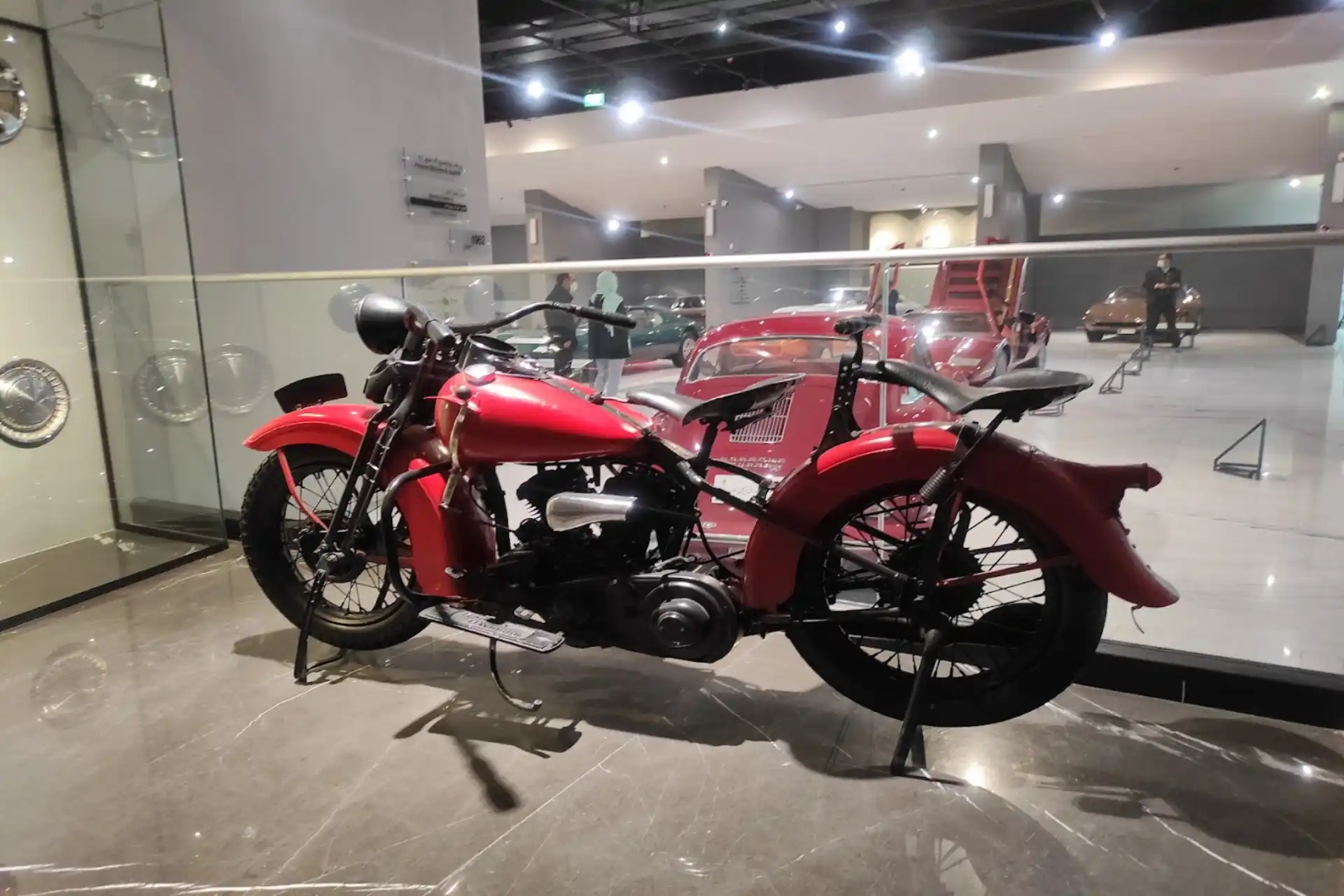 موتورسیکلت‌های سلطنتی در موزه ملی خودرو ایران